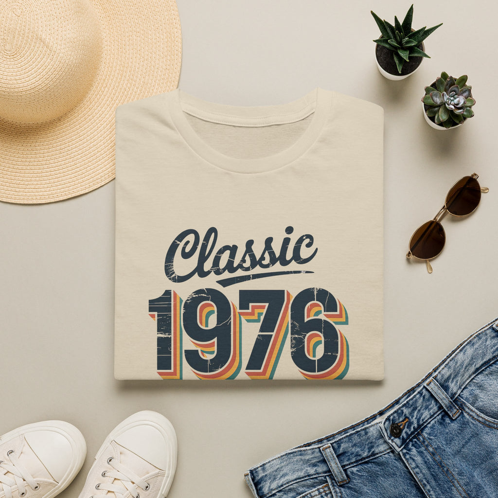 Turning 50, Classic 1976 Unisex Softstyle T-Shirt T-Shirt Australian Printer Birthday