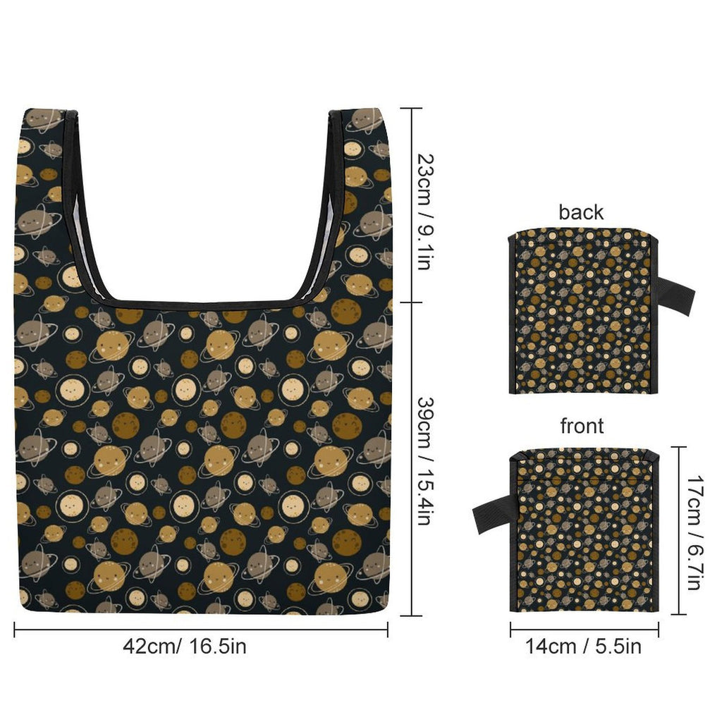 Planets Foldable Shopping Bag