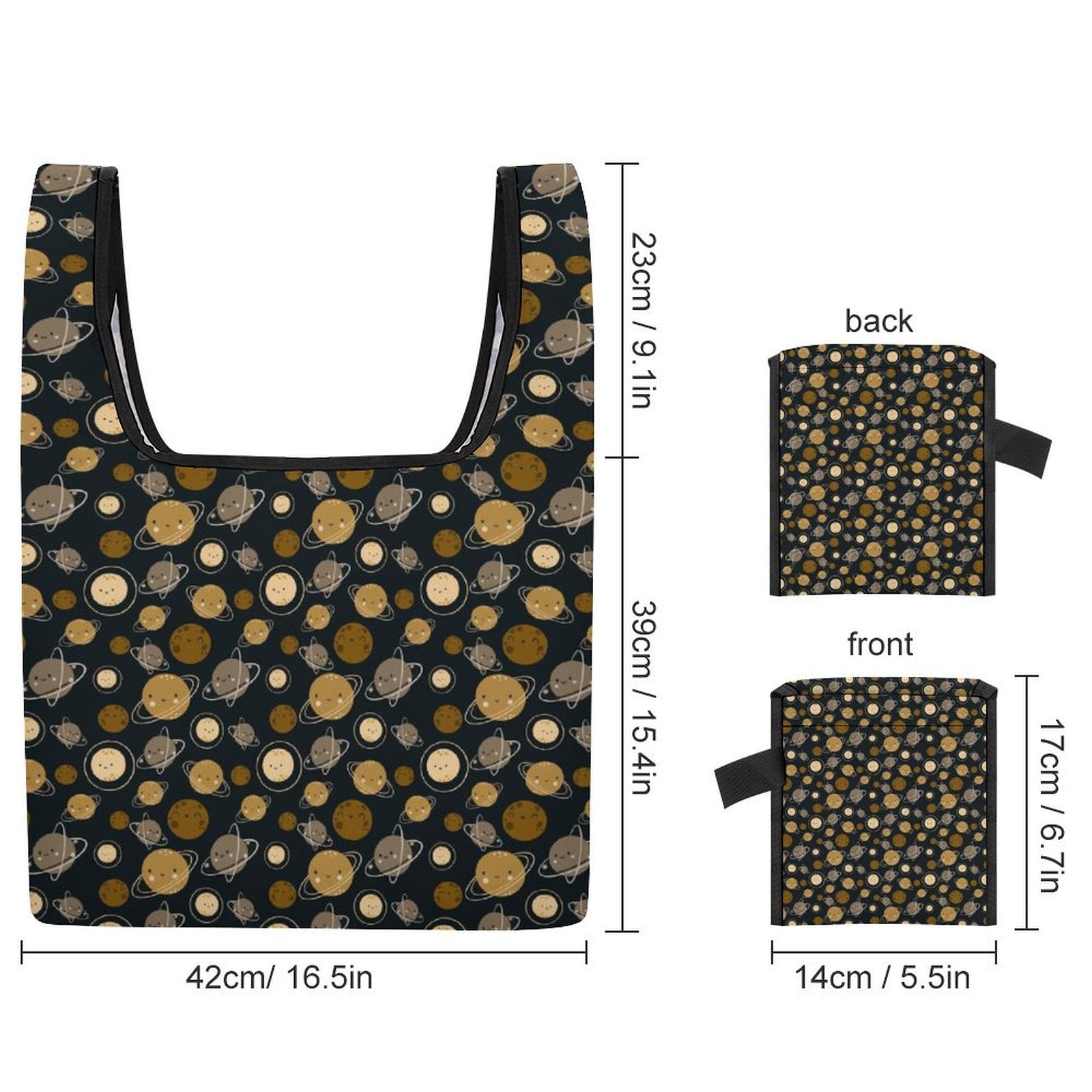 Planets Foldable Shopping Bag