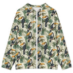 Toucan Jungle Women's Full-Zip Hoodie