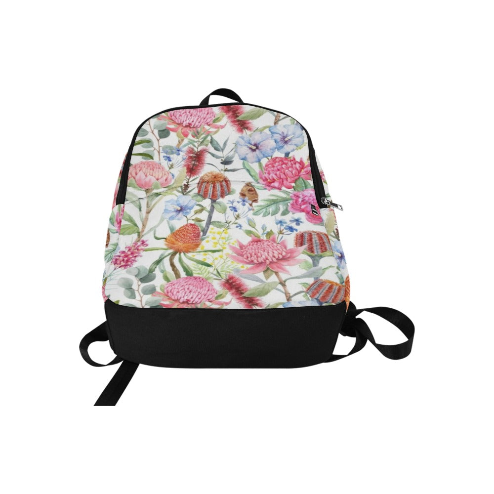Australian Flowers - Fabric Backpack