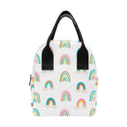 Cloud Rainbows - Zipper Lunch Bag One Size Zipper Lunch Bag Printed Offshore