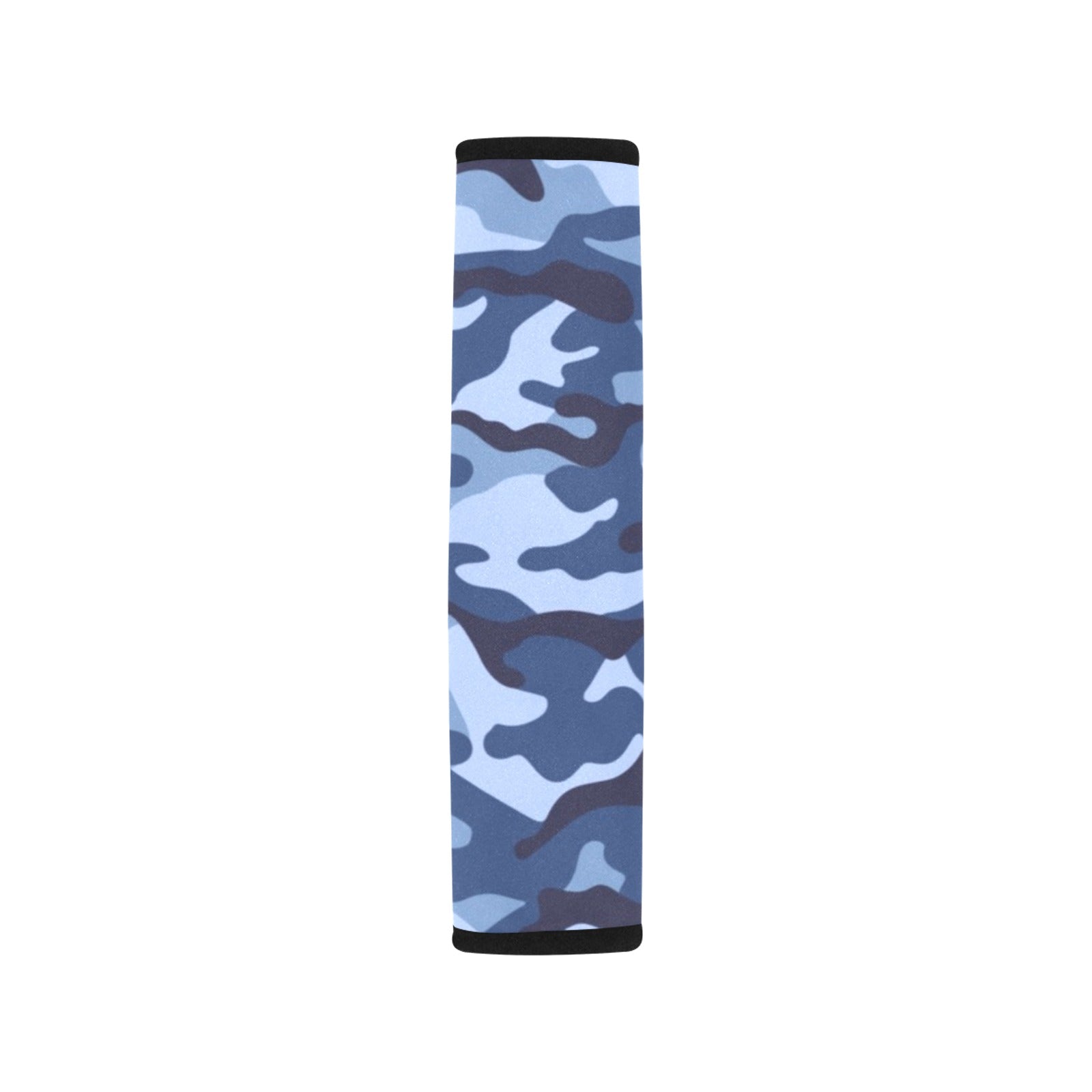 Blue Camouflage Car Seat Belt Cover 7''x10'' (Pack of 2) Car Seat Belt Cover 7x10 (Pack of 2) Printed Offshore