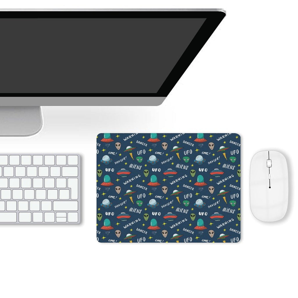 UFO's And Aliens Leather Mouse Pad Leather Mouse Pad Printed Offshore Sci Fi