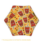 Cola Kids Safe Round Corner Umbrella Kids Safe Round Corner Umbrella Food Printed Offshore