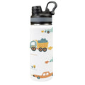 Cars Insulated Water Bottle with Dual-Use Lid (18oz) One Size Insulated Water Bottle with Dual-Use Lid (18oz) Printed Offshore