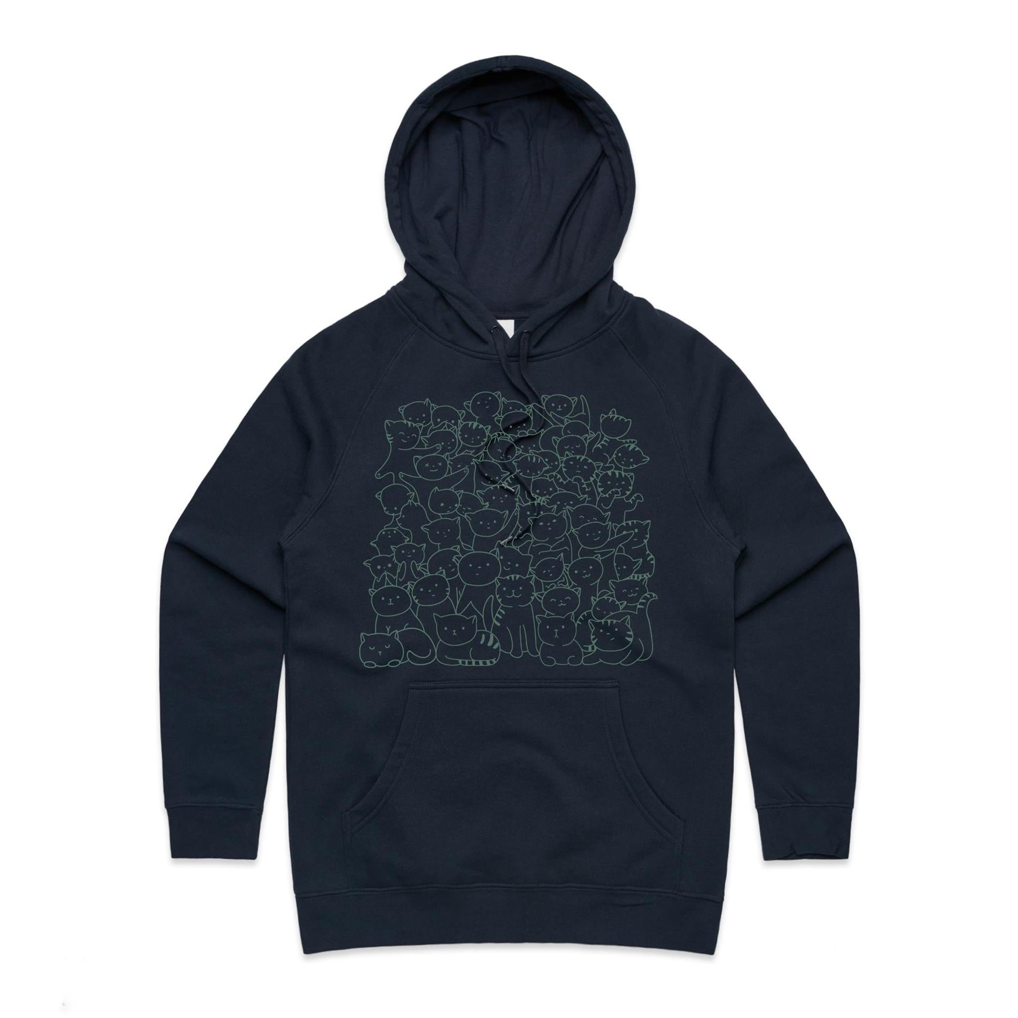 Lots And Lots Of Cats Women's AS Colour Hoodie