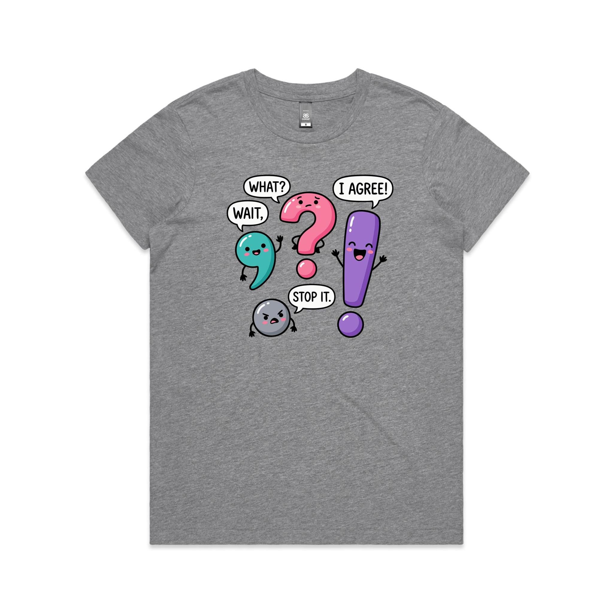 Funny Punctuation Women's AS Colour T-shirt