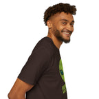 Green Alien Head Humans Aren't Real Unisex T-Shirt Unisex Adult T-shirt Globally Fulfilled Sci Fi