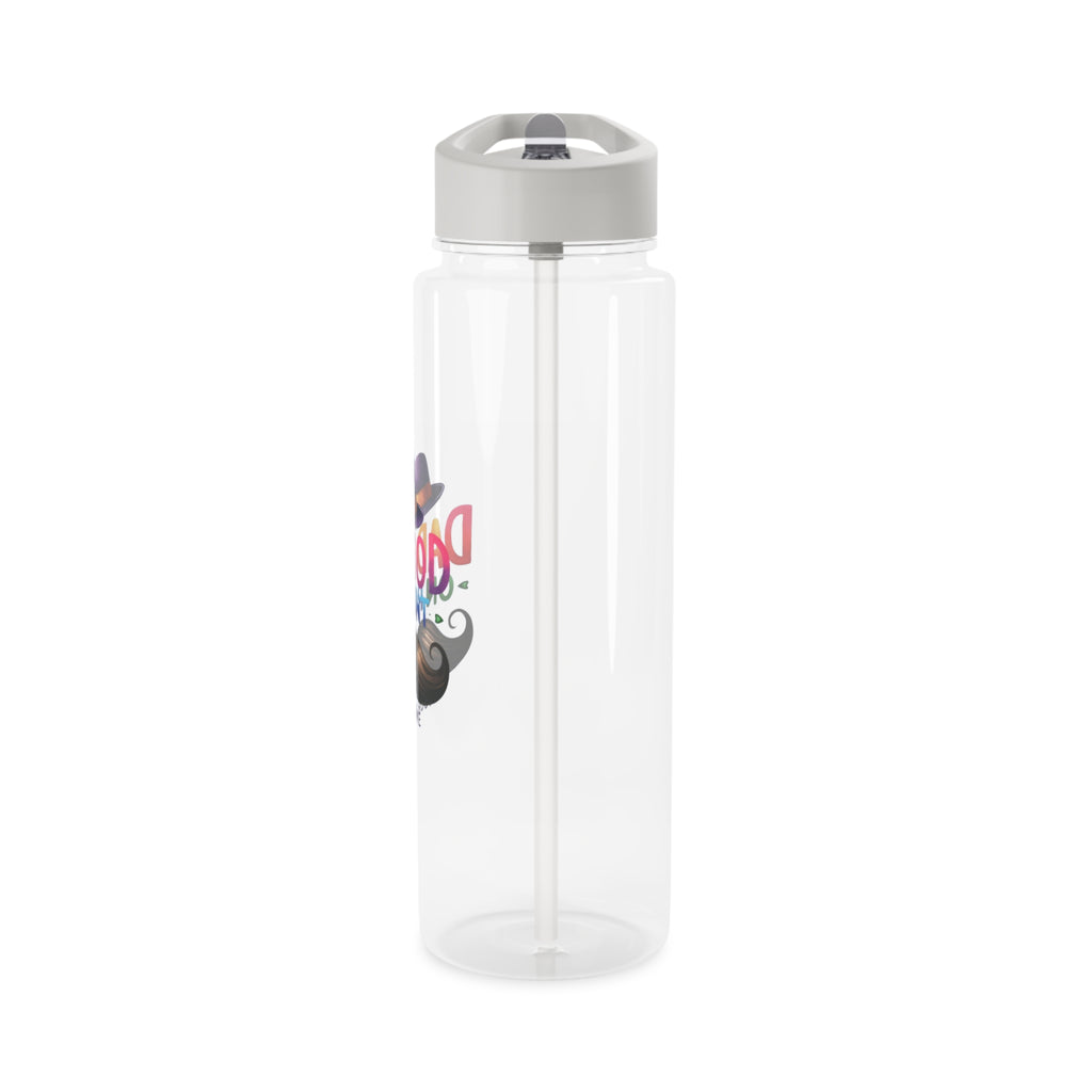 Personalised - Dad Bod On Point - Clear Tritan Water Bottle