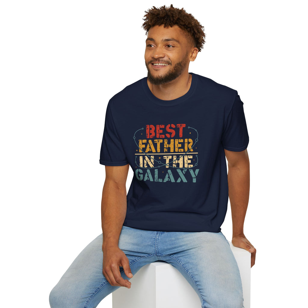 Best Father in the Galaxy - Unisex Softstyle T-shirt