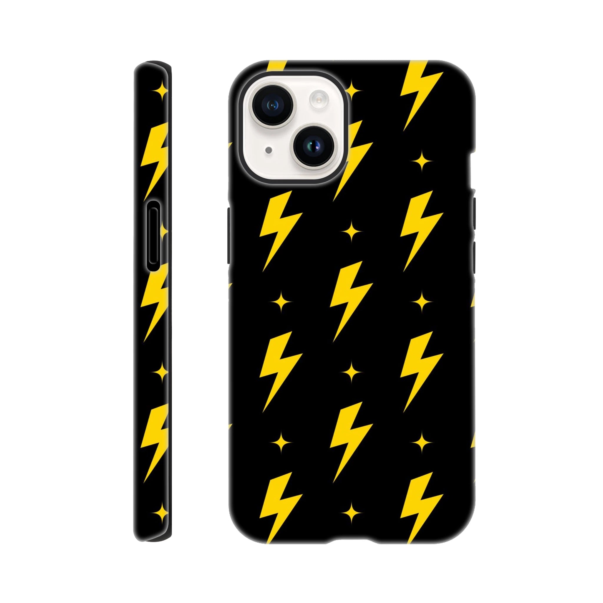 Yellow Lightning - Apple iPhone Tough case iPhone 14 iPhone Tough Case comic Globally Fulfilled