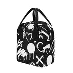 Bold Graffiti - Zipper Lunch Bag Zipper Lunch Bag Printed Offshore