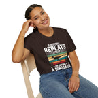 If History Repeats Itself I'm Getting A Dinosaur Unisex T-Shirt Unisex Adult T-shirt animal Globally Fulfilled