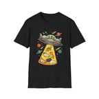 UFO Cat Abduction Unisex T-Shirt Unisex Adult T-shirt animal Globally Fulfilled Sci Fi