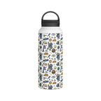 All About Space Stainless Steel Water Bottle, Handle Lid Stainless Steel Water Bottle With Handle Lid Globally Fulfilled Space