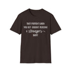 That Moment When You Get Caught Reading a Stranger's Shirt Unisex T-Shirt