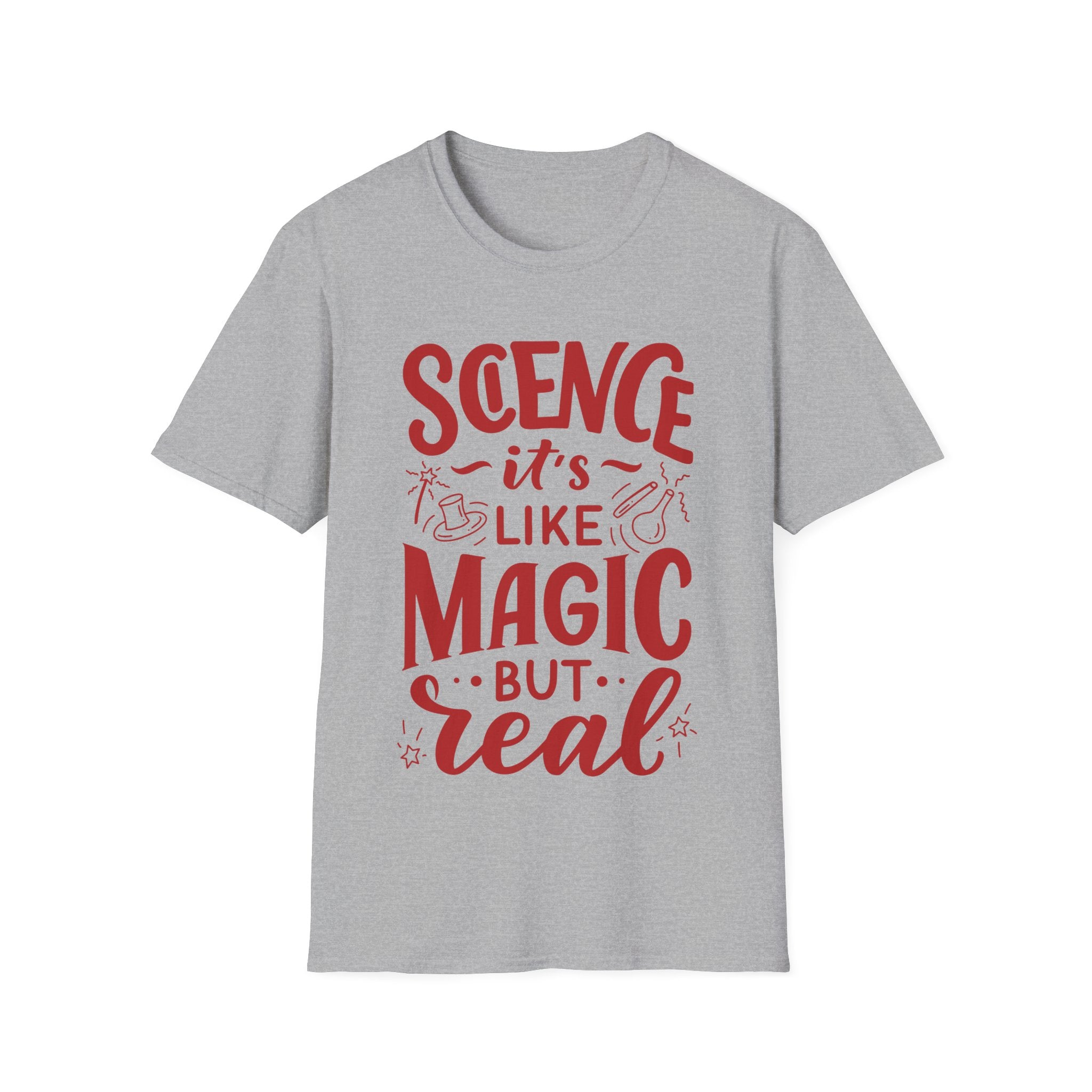 Science, It's Like Magic But Real - Unisex Softstyle T-Shirt