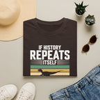 If History Repeats Itself I'm Getting A Dinosaur Unisex T-Shirt Unisex Adult T-shirt animal Globally Fulfilled