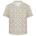 Eggs Abstract Men's Crinkle Hawaiian Shirt