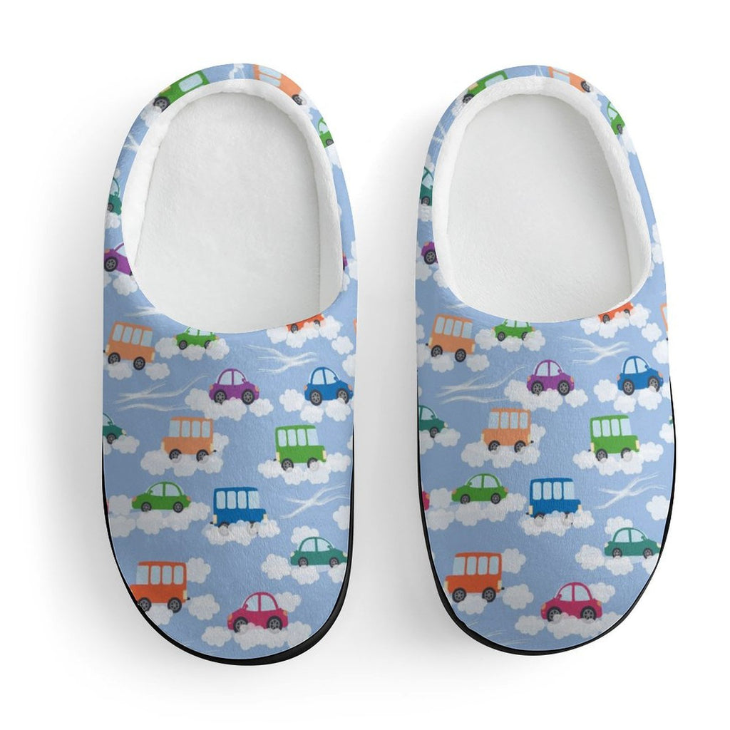 Colourful Cars Kids Cotton Slippers Kids Cotton Slippers Printed Offshore