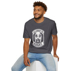 Allergic To Humans, Alien - Unisex Softstyle T-Shirt