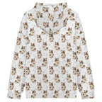 Cheeky Cats Women's Full-Zip Hoodie