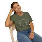 Fibonacci Unisex Softstyle T-Shirt T-Shirt Australian Printer Maths Science