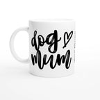 Personalised - Dog Mum - 11oz Ceramic Mug Personalised 11oz Mug animal customise Globally Fulfilled Mum personalise