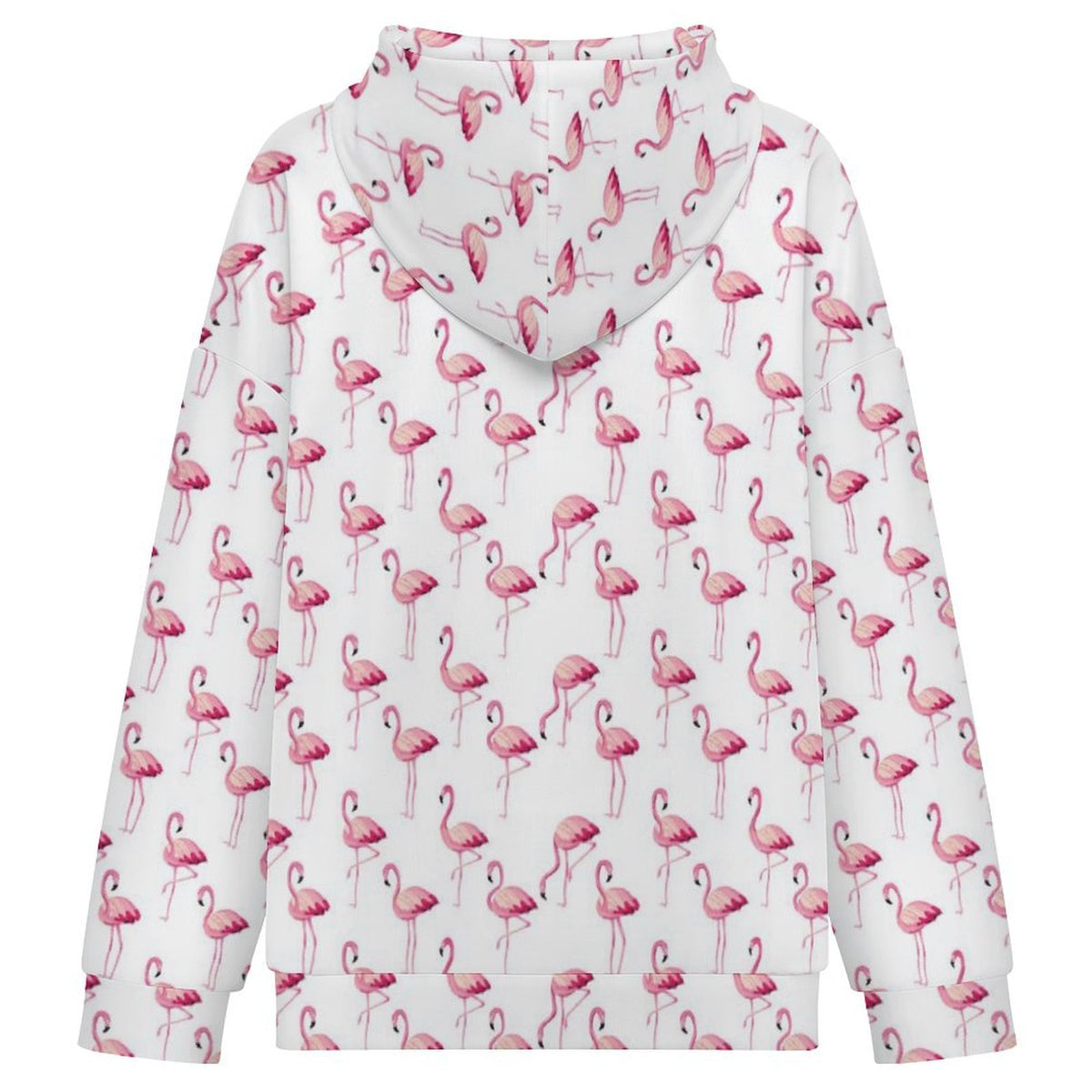 Flamingos Women's Full-Zip Hoodie