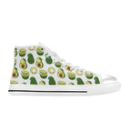 Cute Avocados - Men's High Top Canvas Shoes