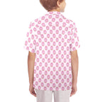 Cat Doughnuts Senior Kids Hawaiian Shirt