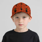 Halloween Black Cats Kids Baseball Cap