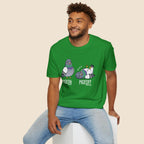 Pigeon vs Pigeoff Unisex T-Shirt Unisex Adult T-shirt Birds Globally Fulfilled