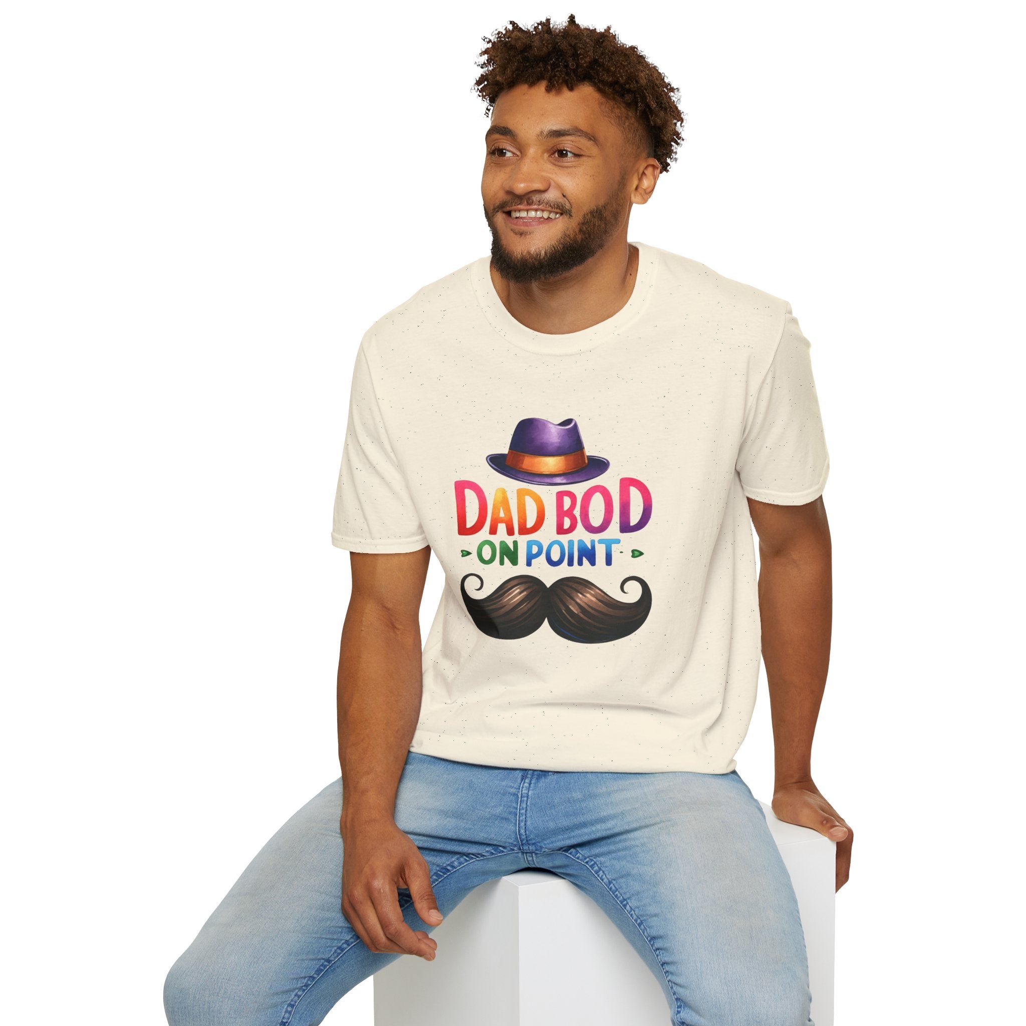 Dad Bod On Point - Unisex Softstyle T-Shirt