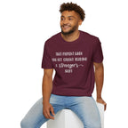 That Moment When You Get Caught Reading a Stranger's Shirt Unisex T-Shirt