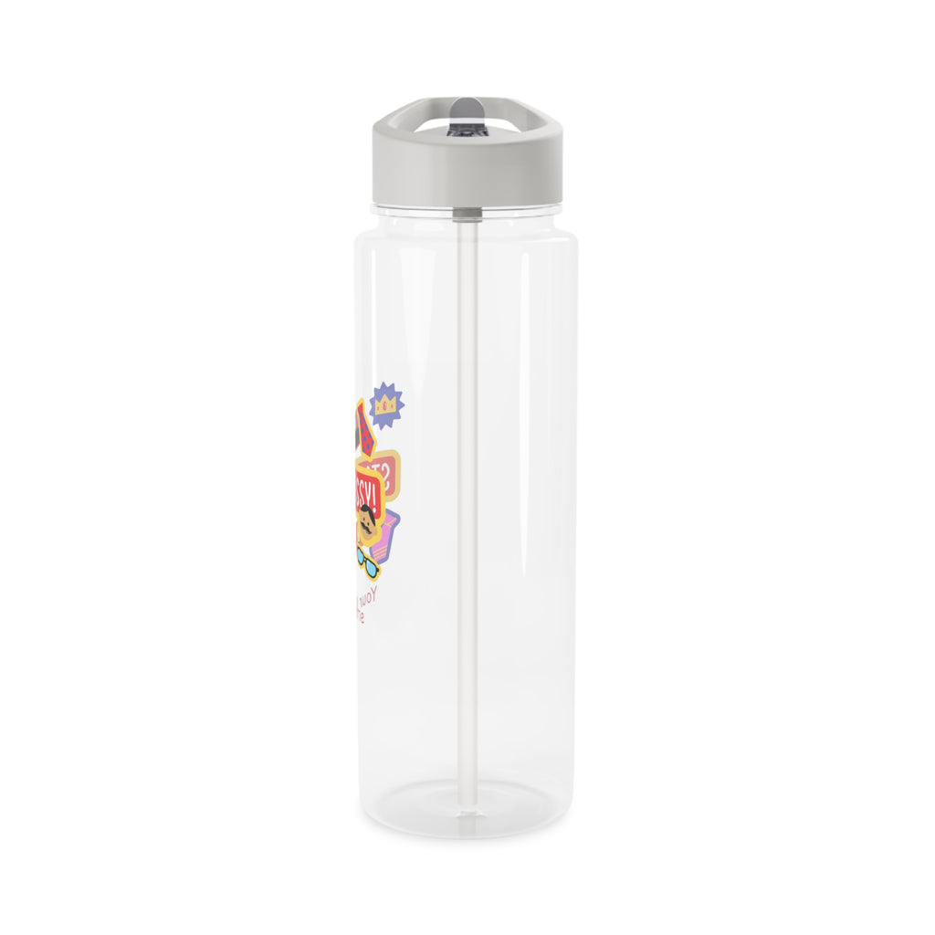 Personalised - Stay Bossy - Clear Tritan Water Bottle