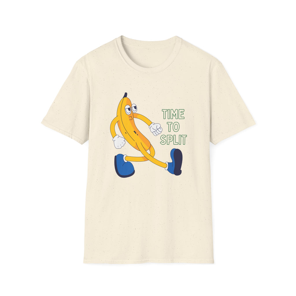 Banana, Time To Split - Unisex Softstyle T-Shirt