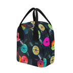 Retro Vinyl Records - Zipper Lunch Bag Zipper Lunch Bag Printed Offshore