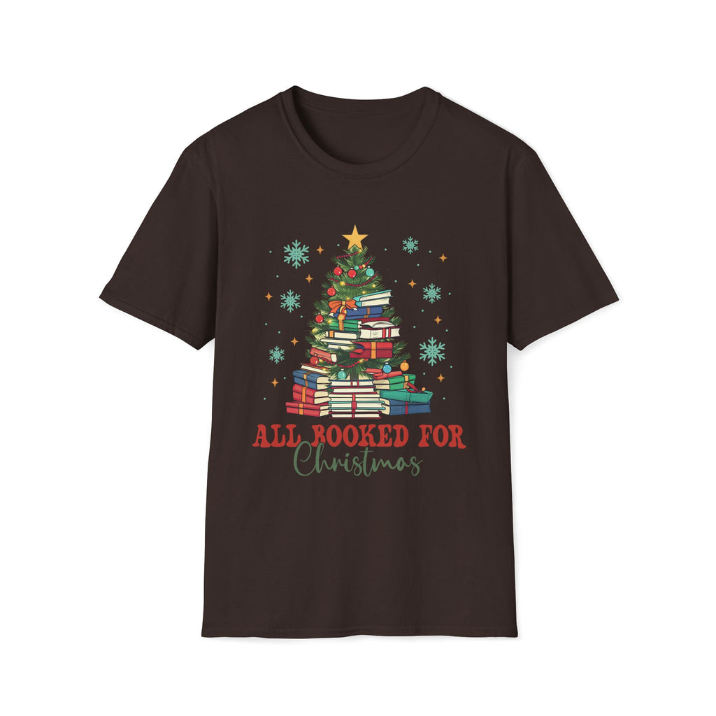 All Booked For Christmas - Unisex Softstyle T-shirt