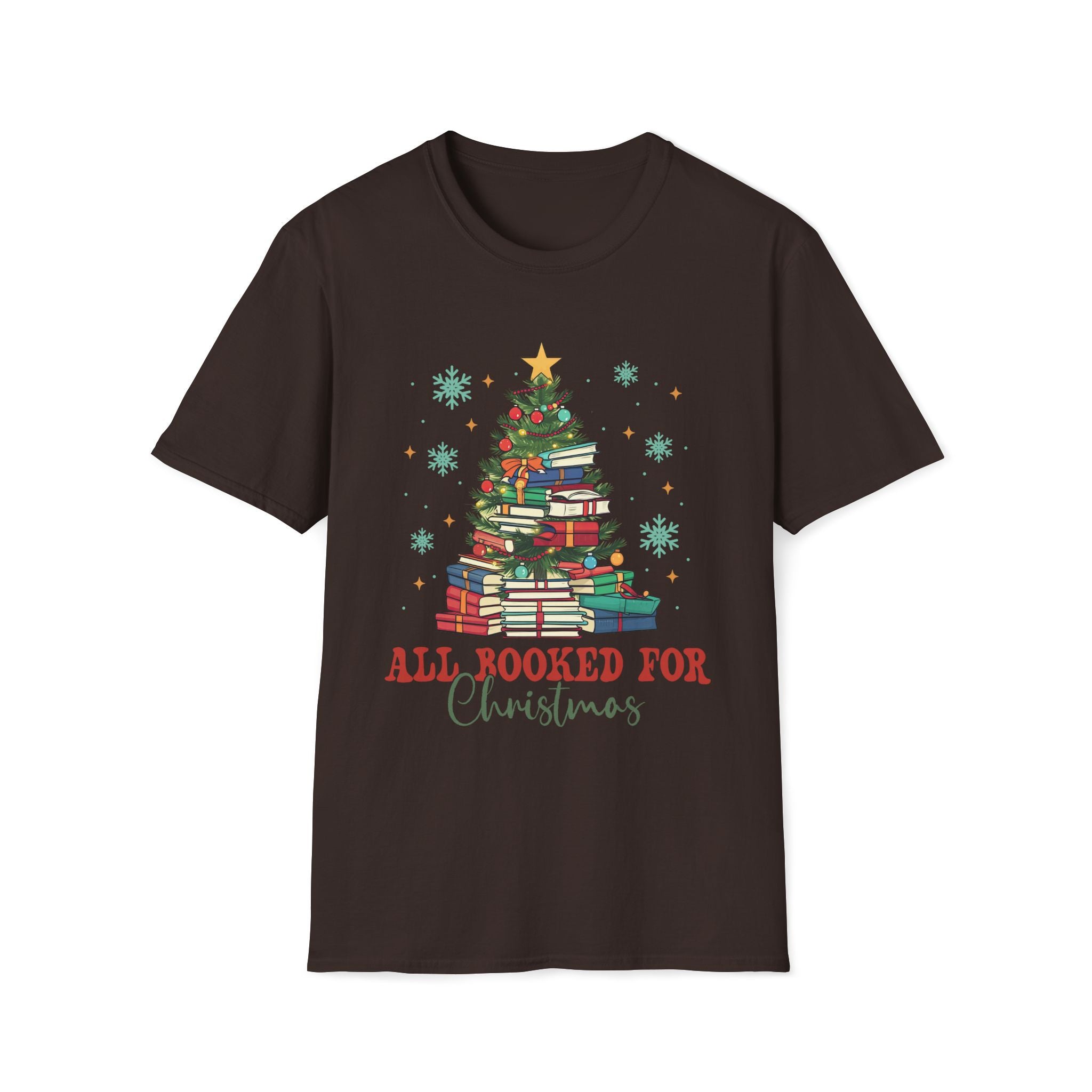 All Booked For Christmas - Unisex Softstyle T-shirt