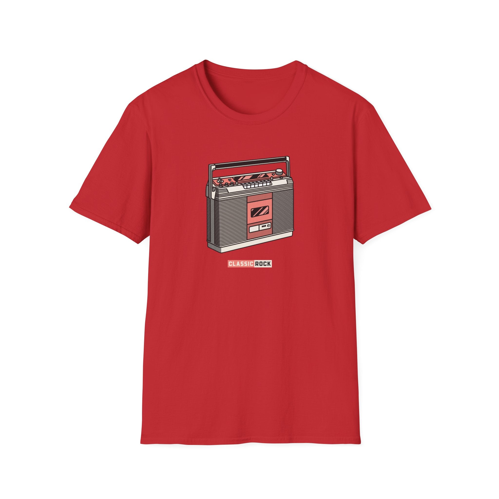 Classic Rock, Cassette Player - Unisex Softstyle T-Shirt