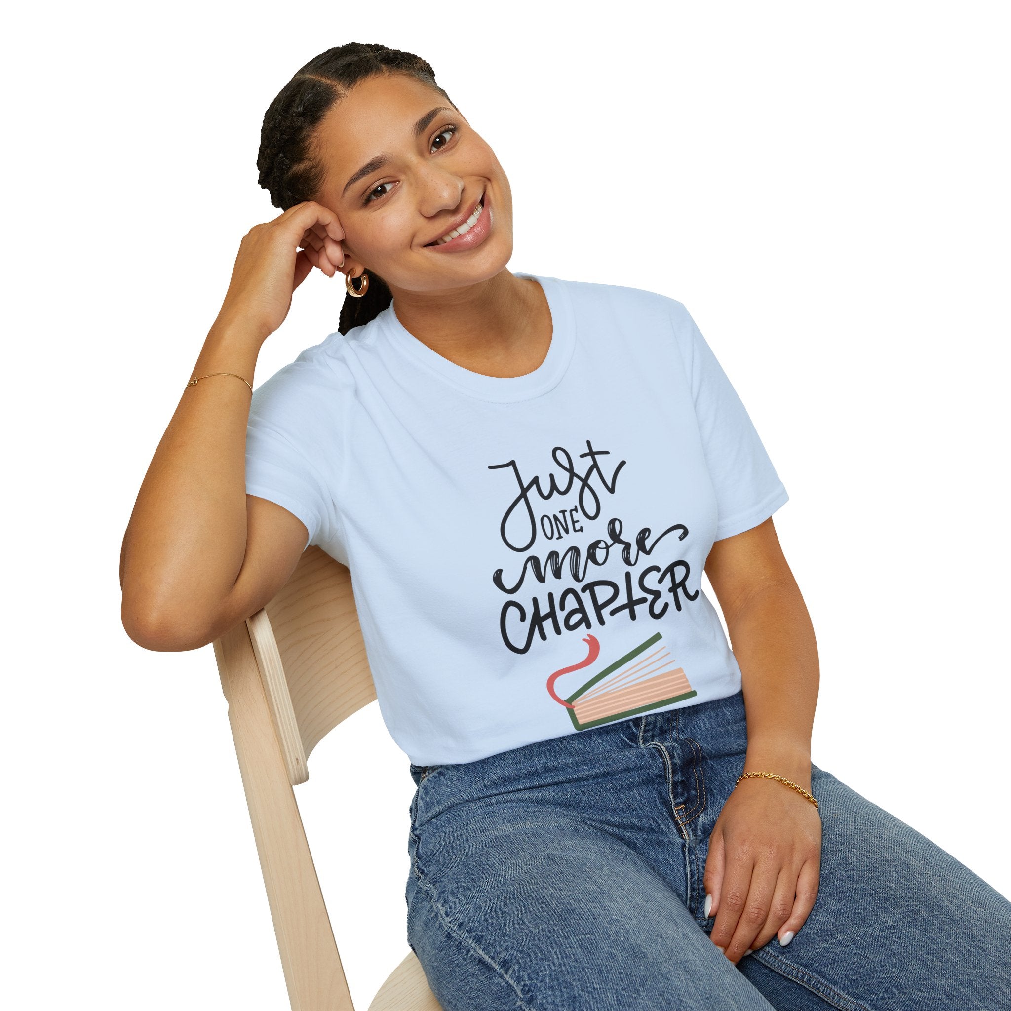 Just One More Chapter - Unisex Softstyle T-Shirt