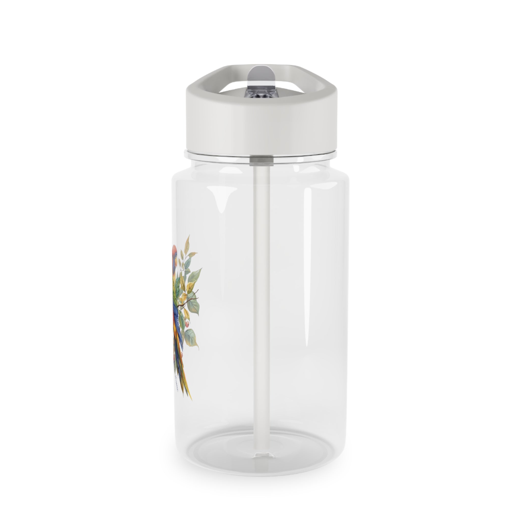 Personalised - Lorikeet - Clear Tritan Water Bottle