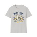 Dad Seagull Unisex T-Shirt Ice Grey Unisex Adult T-shirt animal Dad Globally Fulfilled