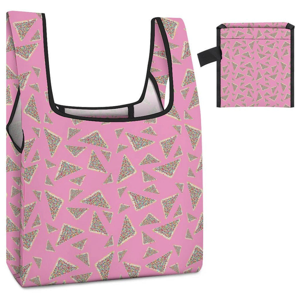 Fairy Bread On Pink Foldable Shopping Bag