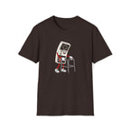 Retro Gamer Unisex T-Shirt Dark Chocolate Unisex Adult T-shirt Games Globally Fulfilled
