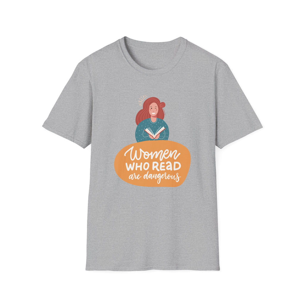 Women Who Read Are Dangerous - Unisex Softstyle T-Shirt