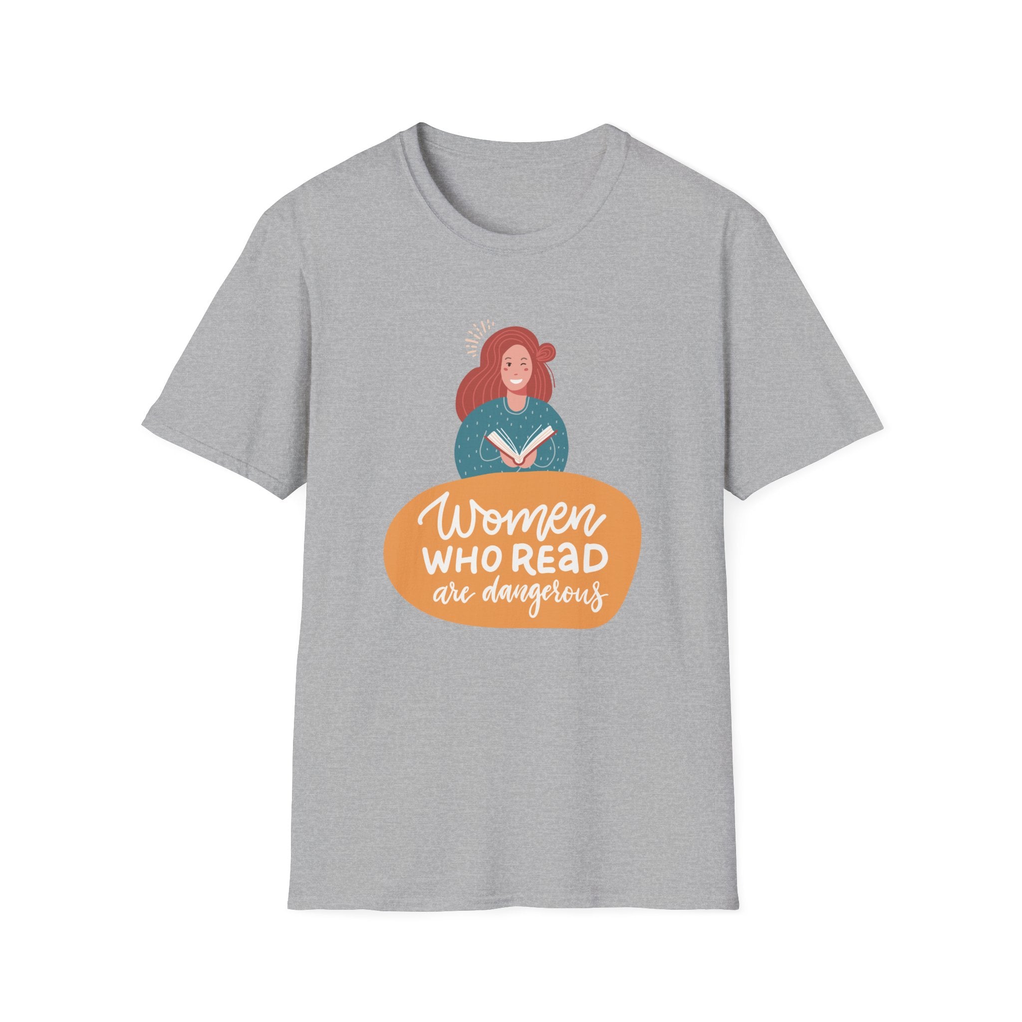 Women Who Read Are Dangerous - Unisex Softstyle T-Shirt