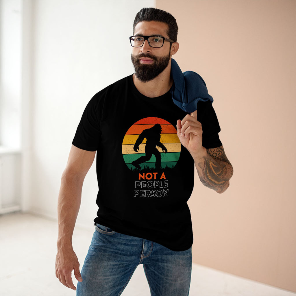 Not A People Person - Men's Staple Tee Black Mens Premium T-Shirt Printed in AU and US